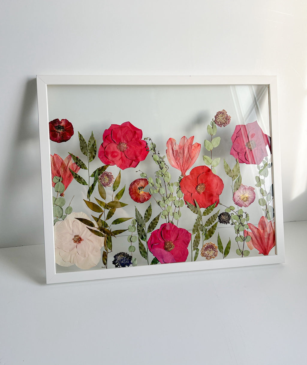 16x20 Custom Pressed Flower Frame