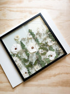 20×20 Custom Pressed Flower Frame