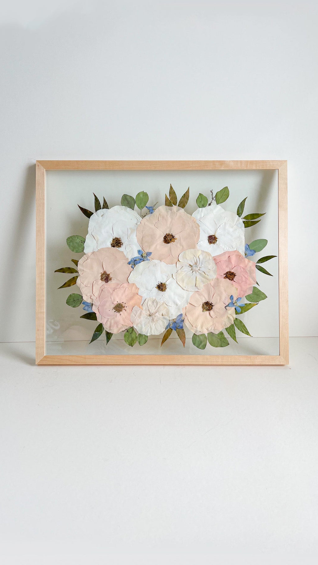 16x20 Custom Pressed Flower Frame