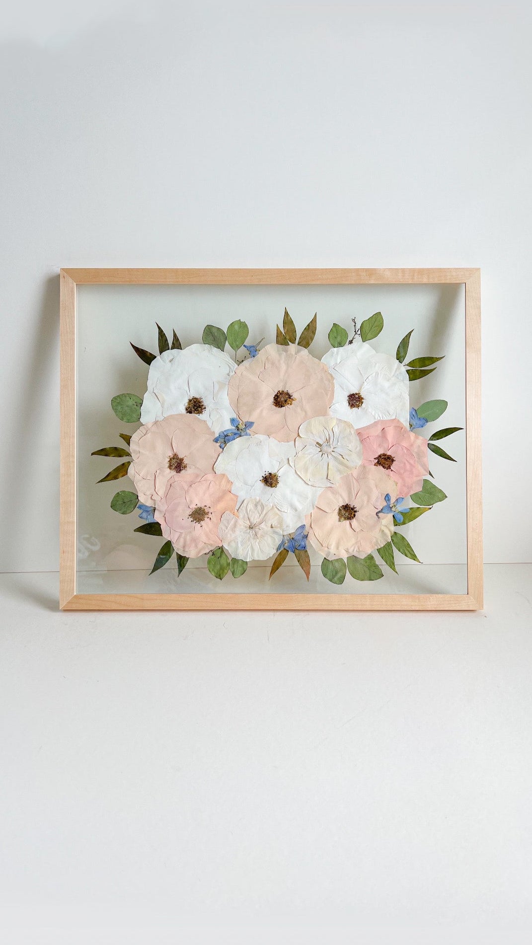 16x20 Custom Pressed Flower Frame