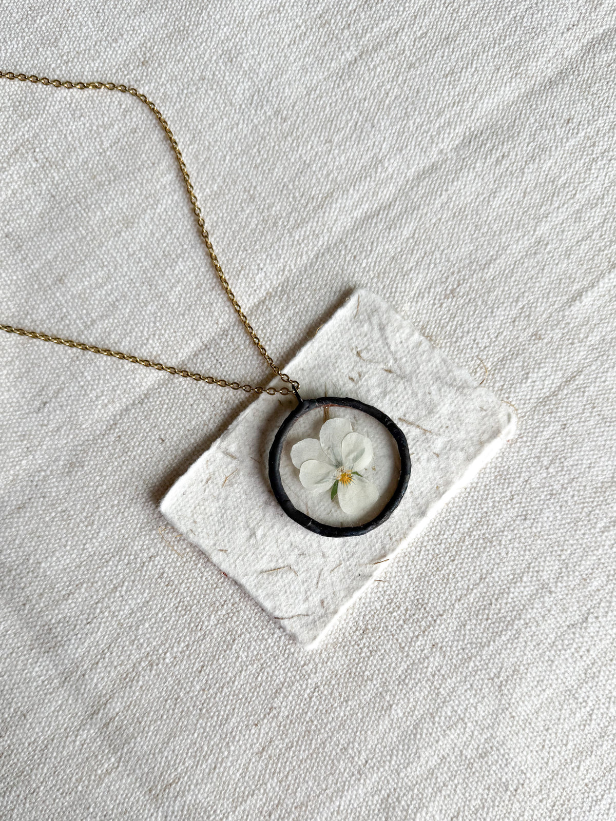 botanical necklaces