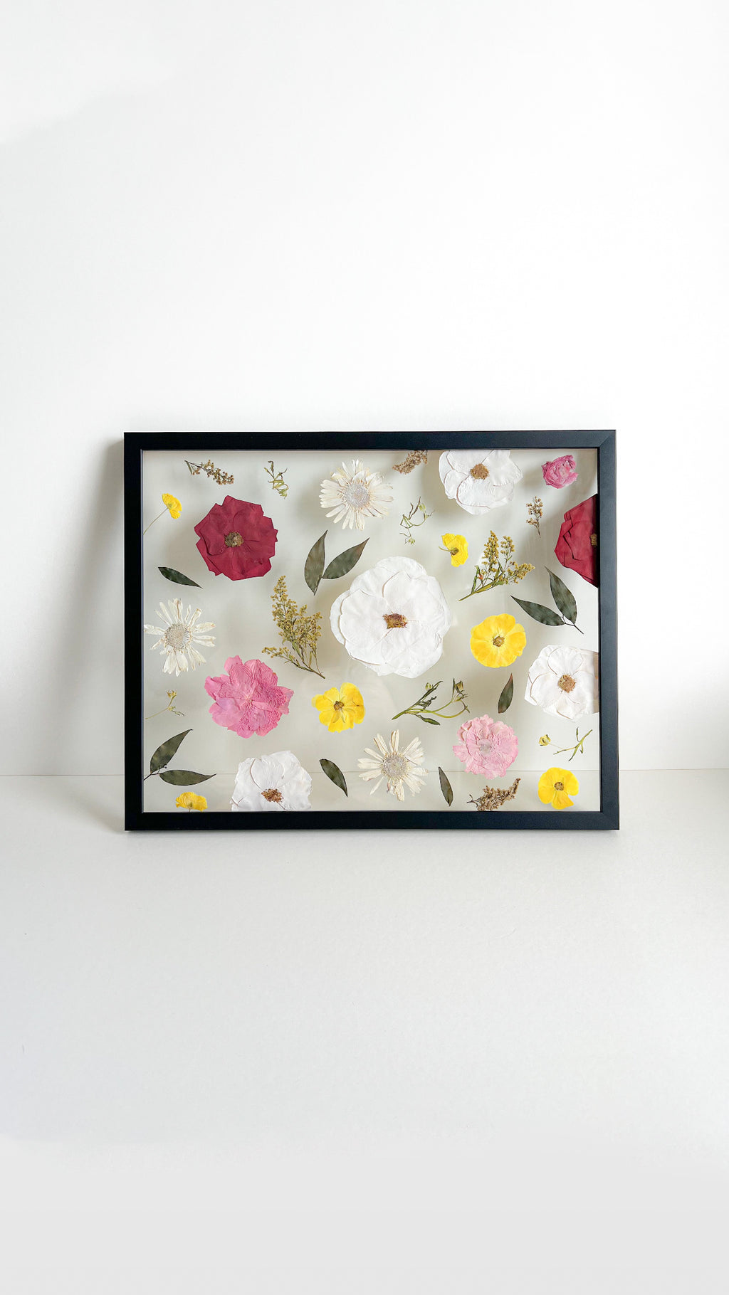 16x20 Custom Pressed Flower Frame