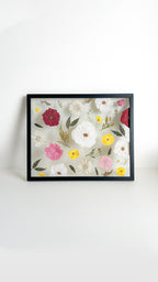 16x20 Custom Pressed Flower Frame