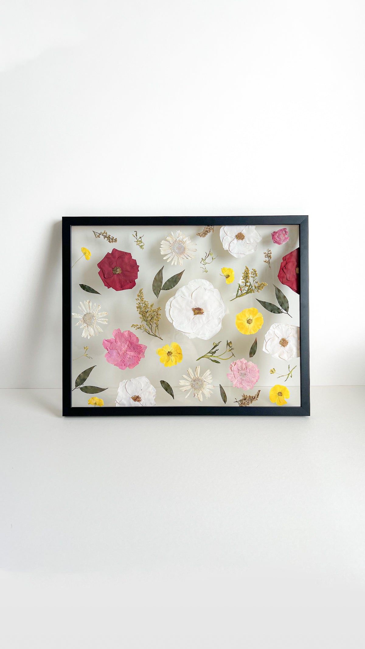 16x20 Custom Pressed Flower Frame