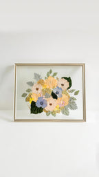 16x20 Custom Pressed Flower Frame