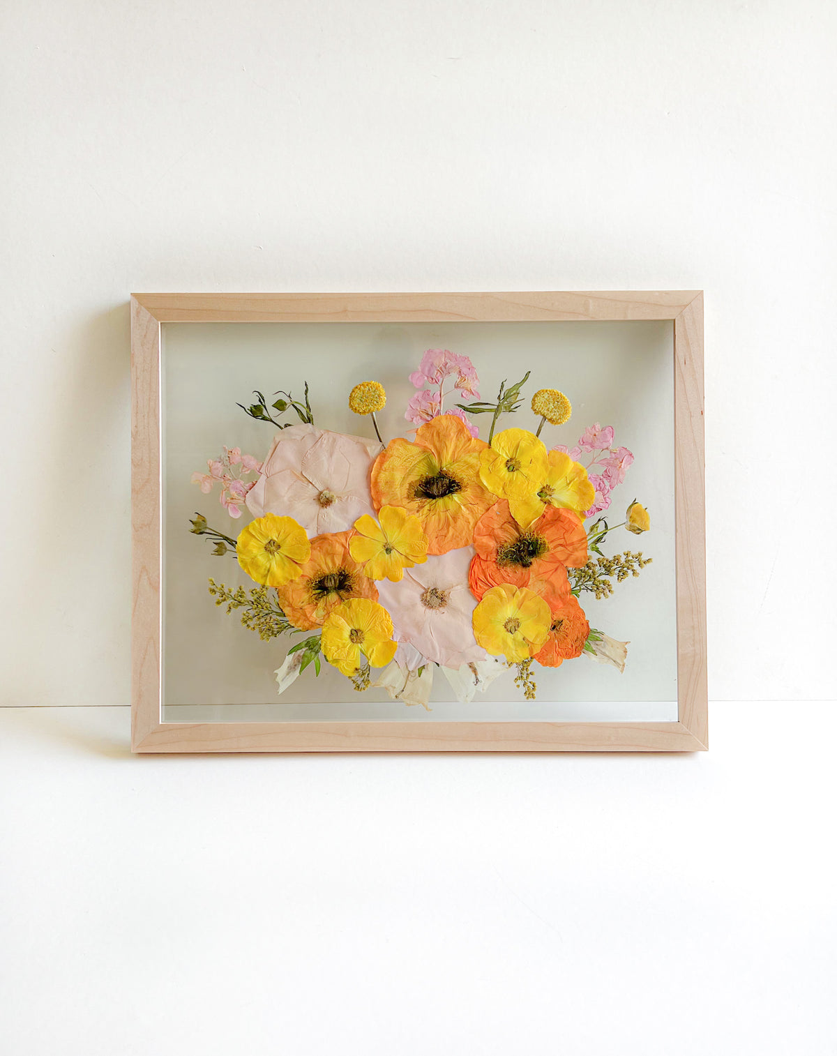 11x14 Custom Pressed Flower Frame