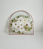14×14 Arch Custom Pressed Flower Frame