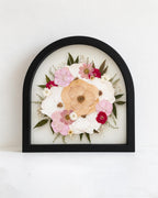 14×14 Arch Custom Pressed Flower Frame
