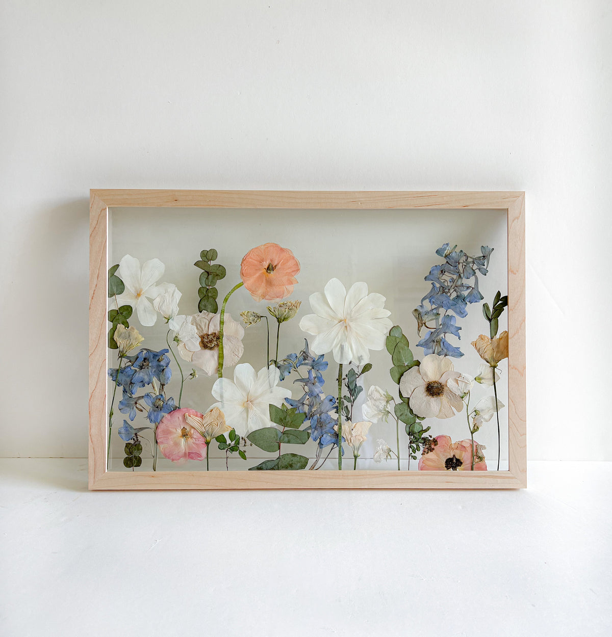 12x18 Custom Pressed Flower Frame